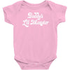 daddy's lil monster Baby Onesie