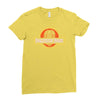 paleozoic park Ladies Fitted T-Shirt