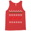 cow christmas Tank Top