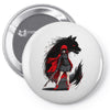 red revenge Pin-back button