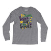 i'm just here for the beads Long Sleeve Shirts