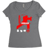 hadouken ryu Women's Triblend Scoop T-shirt