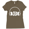 bargain loud records Ladies Fitted T-Shirt