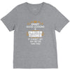Smart Good Looking English Teacher Doesnt Get Better Than V-Neck Tee