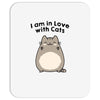 i am in love with cats Mousepad