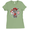 nerd boy Ladies Fitted T-Shirt