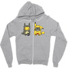 totoro &amp; pikachu onesie Zipper Hoodie