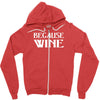it's sort of the answer to everything Zipper Hoodie