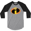The incredibles Vintage 3/4 Sleeve Shirt