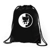 pitbull syndicate logo dogs Drawstring Bags