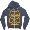 owl Zipper Hoodie