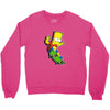 skater bart Crewneck Sweatshirt