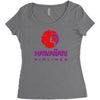 stylish retro hawaiian airlines Women's Triblend Scoop T-shirt