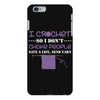 i crochet so i don't choke people save a life, send yarn iPhone 6 Plus/6s Plus Case
