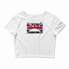 skinhead union Crop Top