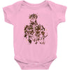 the evolution of groot Baby Onesie