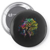 rainbow root Pin-back button