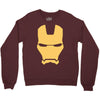 iron man mask avengers marvel comics gift Crewneck Sweatshirt