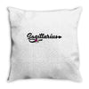 sagittarius violet Throw Pillow