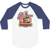 funny rude  beaver liquors, ideal gift or birthday present. 3/4 Sleeve Shirt