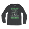 merry christmas ugly christmas sweater Long Sleeve Shirts