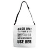 Back Off Crazy Gigi Afraid To Use Her Adjustable Strap Totes