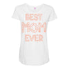 best mom ever Maternity Scoop Neck T-shirt
