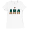 partridge   aha Ladies Fitted T-Shirt