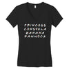 princess consuela banana hammock Women's V-Neck T-Shirt
