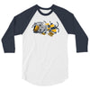 friendly kitty 3/4 Sleeve Shirt