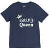 baking queen V-Neck Tee