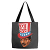 eye of the tiger man Tote Bags