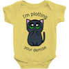 plotting your demise Baby Onesie