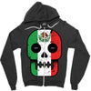 mexico till i die Zipper Hoodie