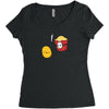 french fried jason Women's Triblend Scoop T-shirt