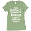 Perfect Freakin Nanny Ladies Fitted T-Shirt