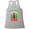 christmas drinking team Racerback Tank