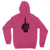 Flipping Someone Off Unisex Hoodie