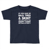 my kids made me bald tired funny Toddler T-shirt