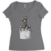 pocket koala bears Women's Triblend Scoop T-shirt