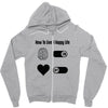 How To Live A Happy Life Zipper Hoodie