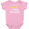 It's An Immunology Thing, You Wouldn't Understand Infant Clothing