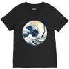 the great wave off sound V-Neck Tee