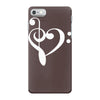 music heart rock baseball jersey iPhone 7 Case