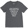 read this while i check out your tis V-Neck Tee