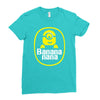 banana minion despicable nana Ladies Fitted T-Shirt