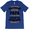 Super Cool Papa Of A Freaking Awesome Daughter T-Shirt