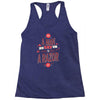 be a man and say no to a razor Racerback Tank
