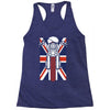 british biker Racerback Tank