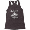 wild adventure Racerback Tank